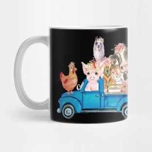 Farm Animals Farm Truck Funny farmers Gift Mug